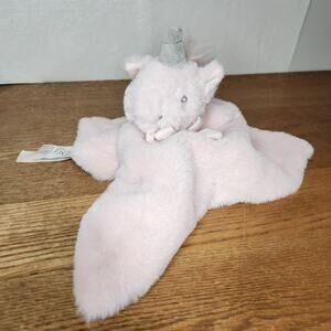 Little Miracles Pink Unicorn Lovey Security Plush Blanket 2018 Stuffed Animal